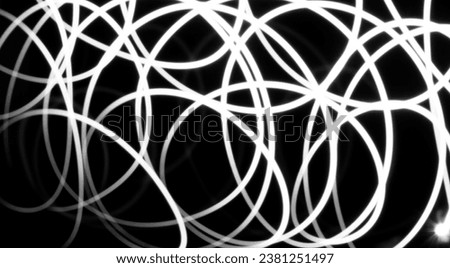 Light painting art, abstract backgrounds, long exposure photography,