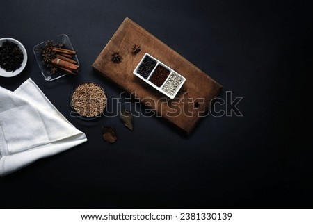 Flat Lay Photography of Beans on Brown Wooden Board Beside White