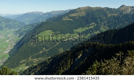 The Mountain landscape, Alps Austria