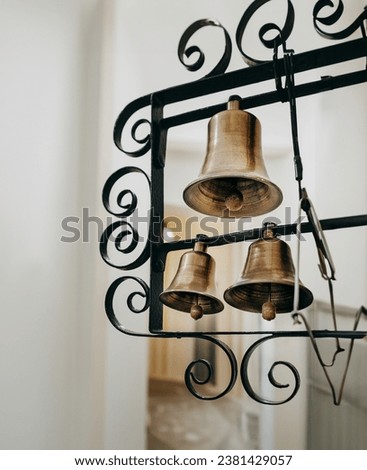 bells in the catholic church  Royalty-Free Stock Photo #2381429057