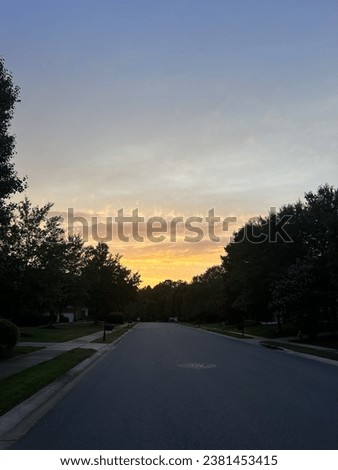 Beautiful cloudy, sunset sky pictures