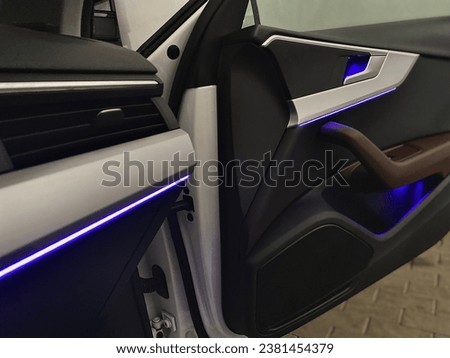ambient light, car, auto, luxury