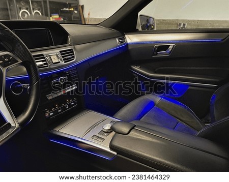 ambient light, car, auto, luxury