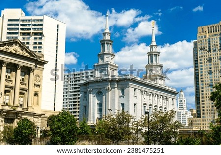 Philadelphia Pennsylvania Temple of the Church of Jesus Christ of Latter-day Saints. United States