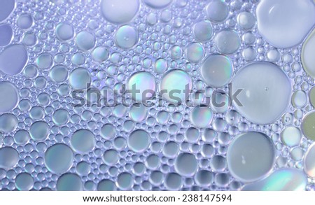 oil bubbles texture. backgrounds and textures