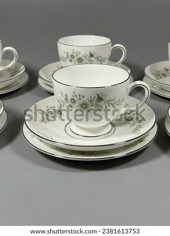 English Bone China Tea Cup Royalty-Free Stock Photo #2381613753
