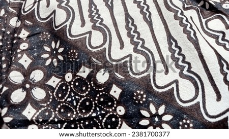 Design of wonderful Indonesian's batik 