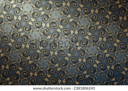 golden abstract textured background symmetric shapes and lines Royalty-Free Stock Photo #2381806243
