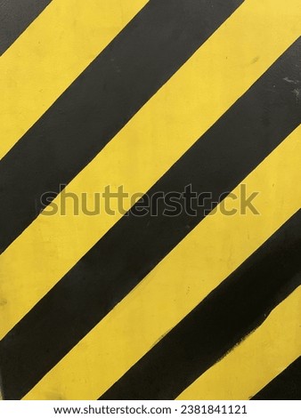 Pattern background stip yellow and black