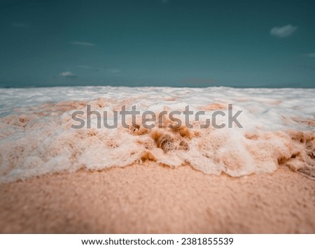
Pink Sand on Beach Drone Shot Istanbul City