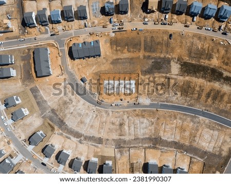 Residential Construction - Stock Drone Photos