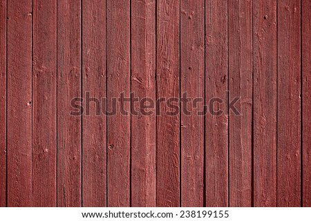 Old, marsala colored grunge wood panels used as background, Marsala color of the year