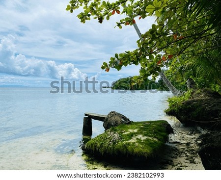 One of the views on Biak Island Royalty-Free Stock Photo #2382102993