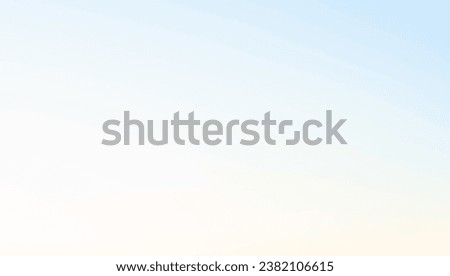 Pastel Sunset Sky Background,Sunrise with Yellow and Blue Sky,Nature Landscape Dramtic Golden Hour with twilight Sky in Evening after Sun Dawn. 8k image. blue and orange sky. gradient.