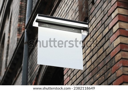 Modern Blank LED Sign Mock-Up - Illuminate your brand with this eye-catching digital display.