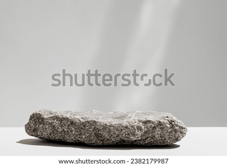 Stone Abstract Gray color with Natural shadows of sunlight. Summer concert. Soft color backdrop Background