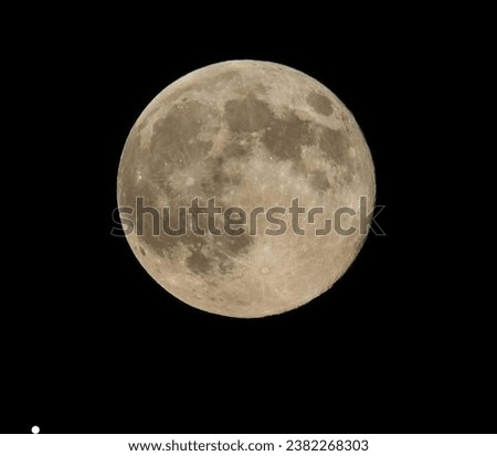 A very closest picture of moon.