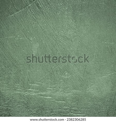 Green old painted wall texture for background
