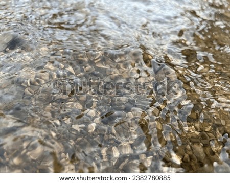 in this see the picture water flow and in side the water small small stone 