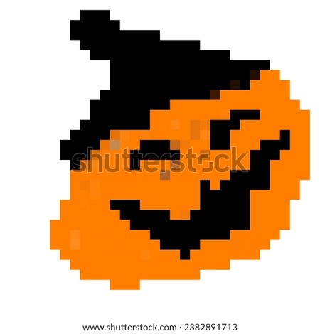 Halloween Game character Pixel Art Icon