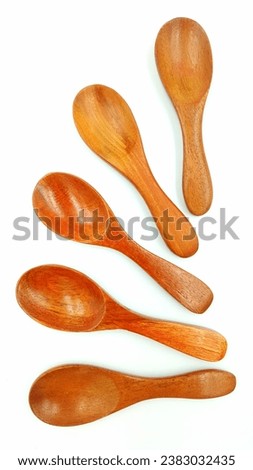 Mini Wooden Scoop Spoon Nature Minimal Vintage Herbs Seeds