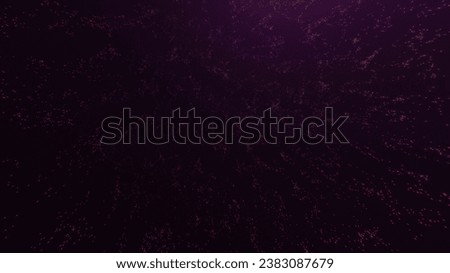 Pink particles on a purple background