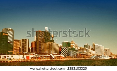 Beautiful skyline of Sydney, Australia.