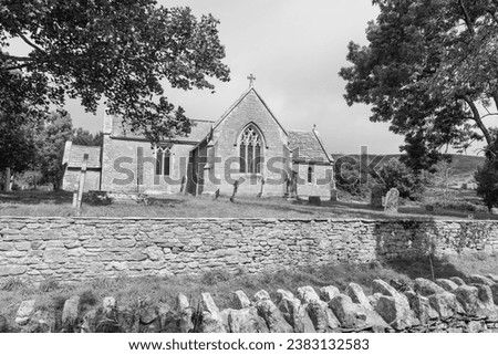 Photo of St Marys church in Tyneham village in Dorset