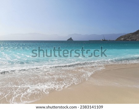 São Pedro Beach, Mindelo on Sao Vicente Island, Cape Verde Islands, Atlantic. Royalty-Free Stock Photo #2383141109