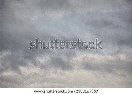 A sky about to cloud over