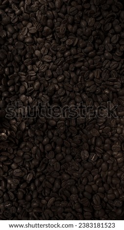 Coffee beans seamless 4K Background
