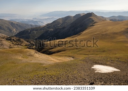 vastness in the mountains of Utah