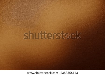 Black dark brown copper sepia red orange gold yellow beige wavy abstract background. Color gradient ombre. Rough grain grainy noise. Geometric. Wave curve line. Bright shimmer light. Design. Royalty-Free Stock Photo #2383356143