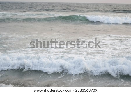 a picture of wave on the beach