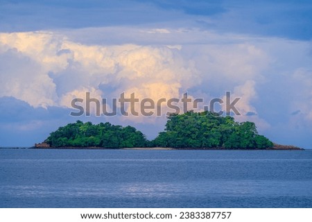 peaceful picture of Thailand's Koh Chang Lake from Trat
