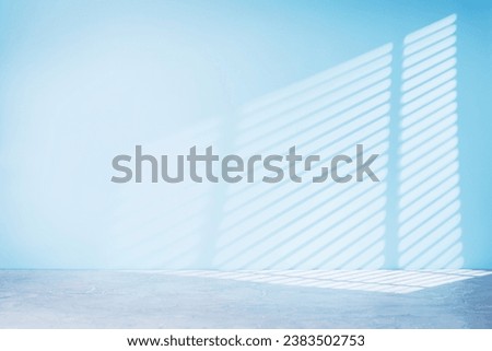 Stone table and sunlit wall, product mockup background template