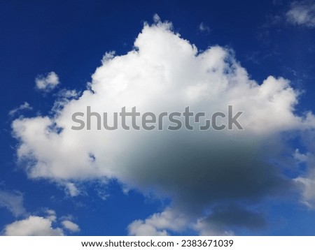 Beauty of natural blue sky clouds background, stock photo, design