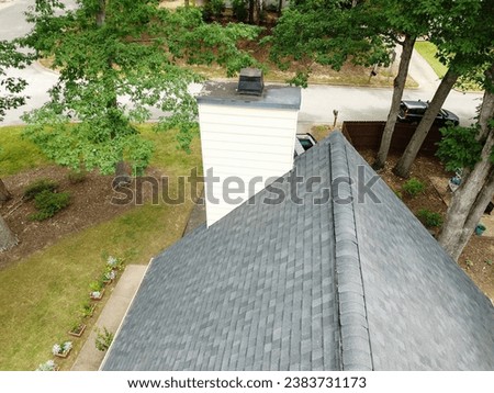 Stock Residential Roofing Photos - Drone