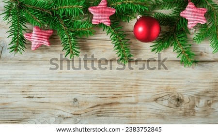 Christmas background, card, fir, holidays, December, red berries