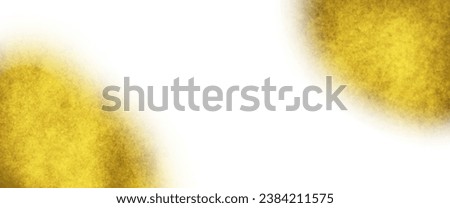 golden splashes splatter grunge background on transparent background clip art