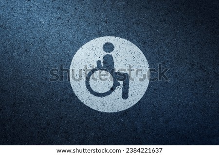 wheelchair traffic signal on the street