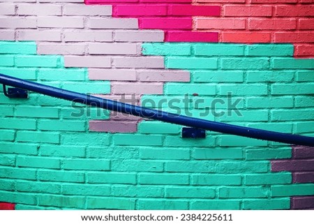 multi colored wall textured background