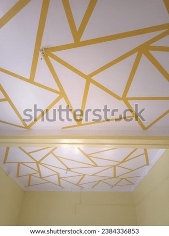 Geometric design pattern with Smooth Background Color. 