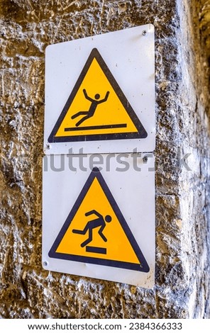 caution slippery floor sign in germany - photo