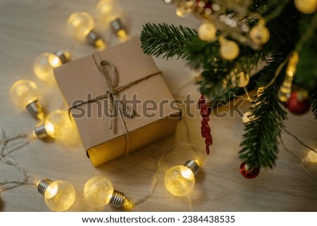 merry christmas and happy new year,Decorated Christmas tree on blurred, sparkling and fairy background