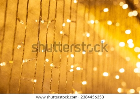 Abstract lights bokeh background .