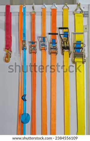 Large Straps With Ratchet for Cargo Load Safety Harness