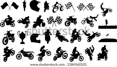 Motocross rider vector For Print, Motocross rider vector Clipart, Motocross rider vector Illustration Royalty-Free Stock Photo #2384560101