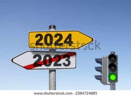 Happy new year 2024 is coming to replace 2023. New Year 2024 is coming with great concept idea.