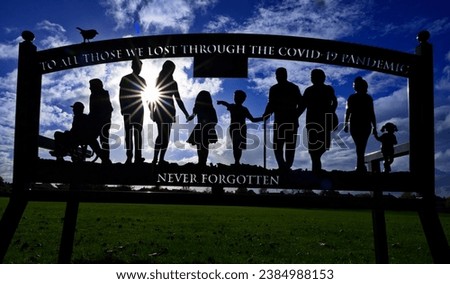 Covid 19 memorial, remember who has fallen.